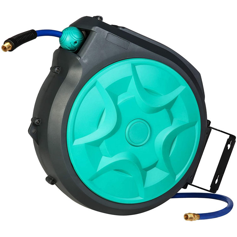 ACEM Plastic Wall Mounted Hose Reel Cart Wayfair